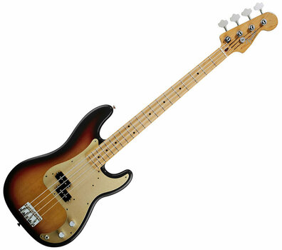 4-string Bassguitar Fender 50s Precision Bass MN 2-Color Sunburst - 1