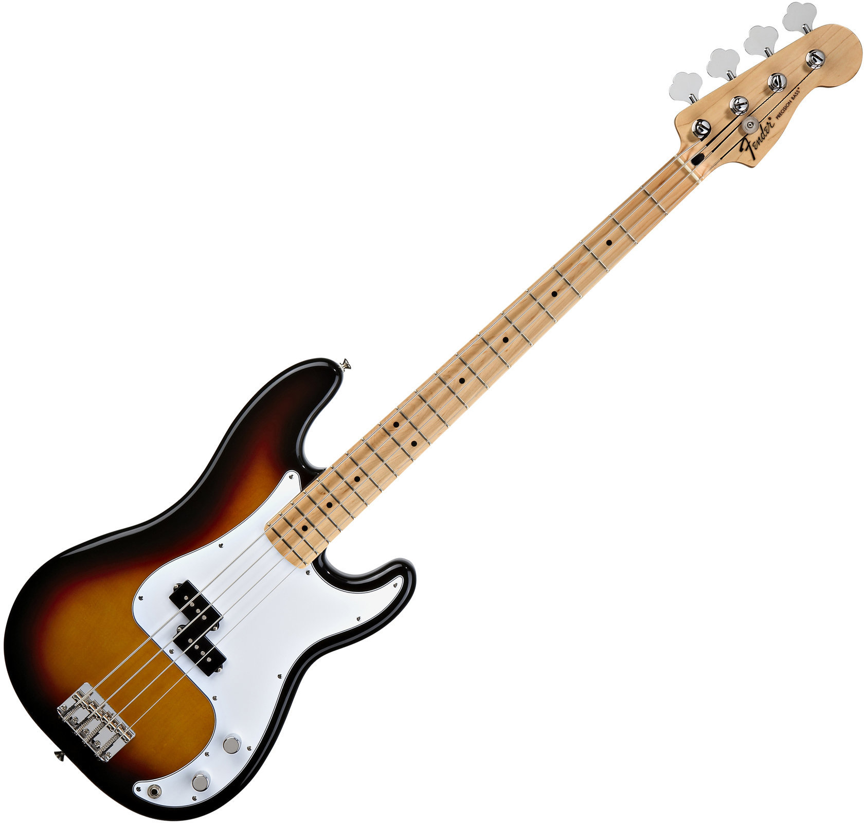 4-strängad basgitarr Fender Standard Precision Bass MN Brown Sunburst