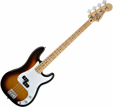 Elektrische basgitaar Fender Standard Precision Bass MN Brown Sunburst - 1