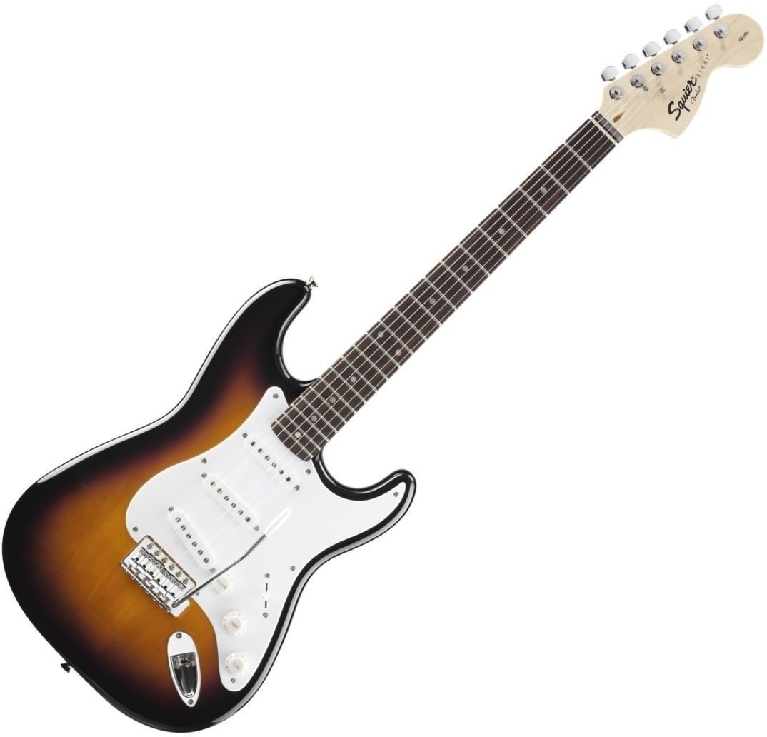 Elektrická kytara Fender Squier Affinity Stratocaster RW Brown Sunburst