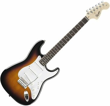 Elektrická gitara Fender Squier Affinity Stratocaster RW Brown Sunburst - 1