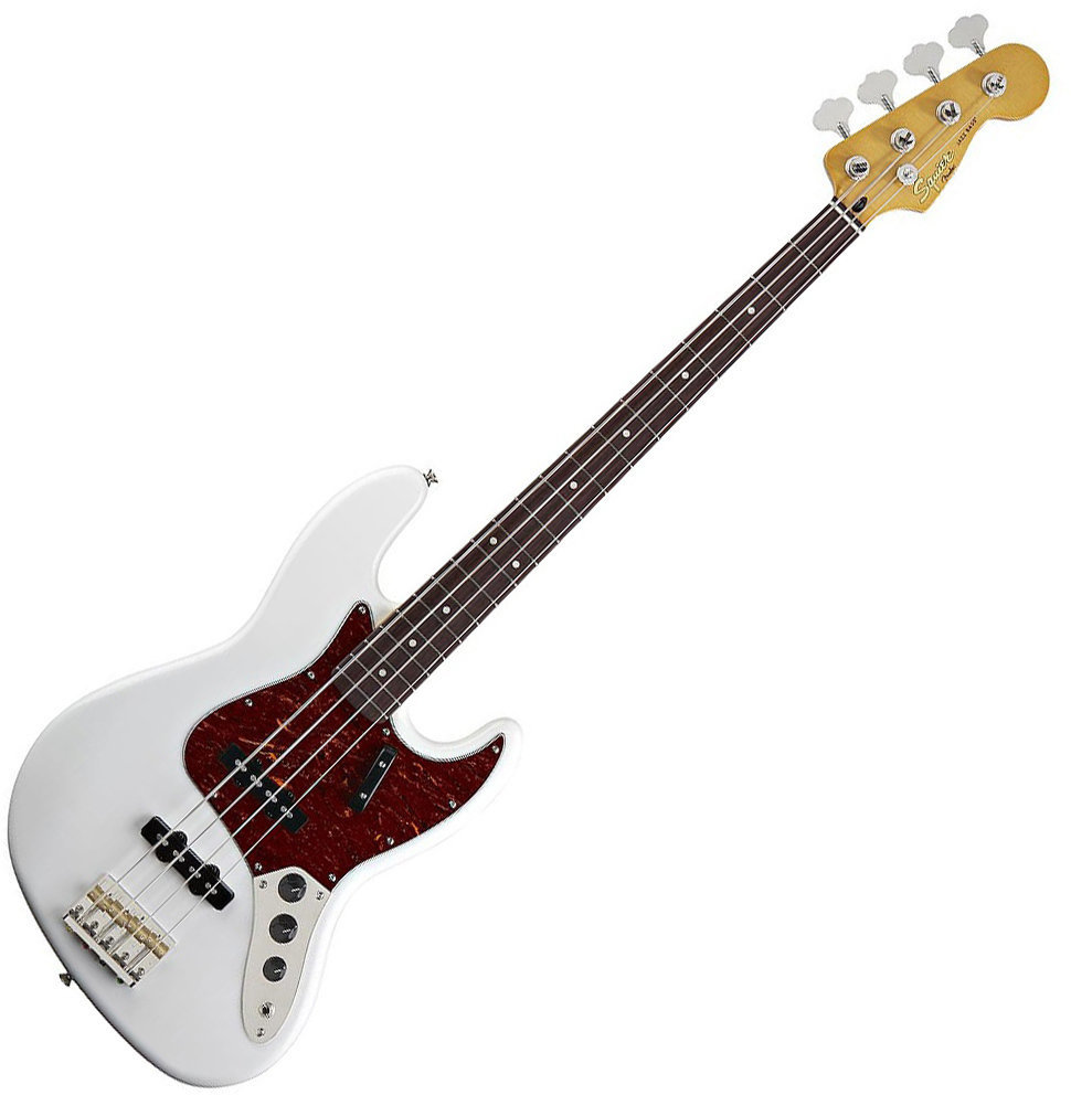 4-string Bassguitar Fender Squier Classic Vibe Jazz Bass 60s RW Olympic White