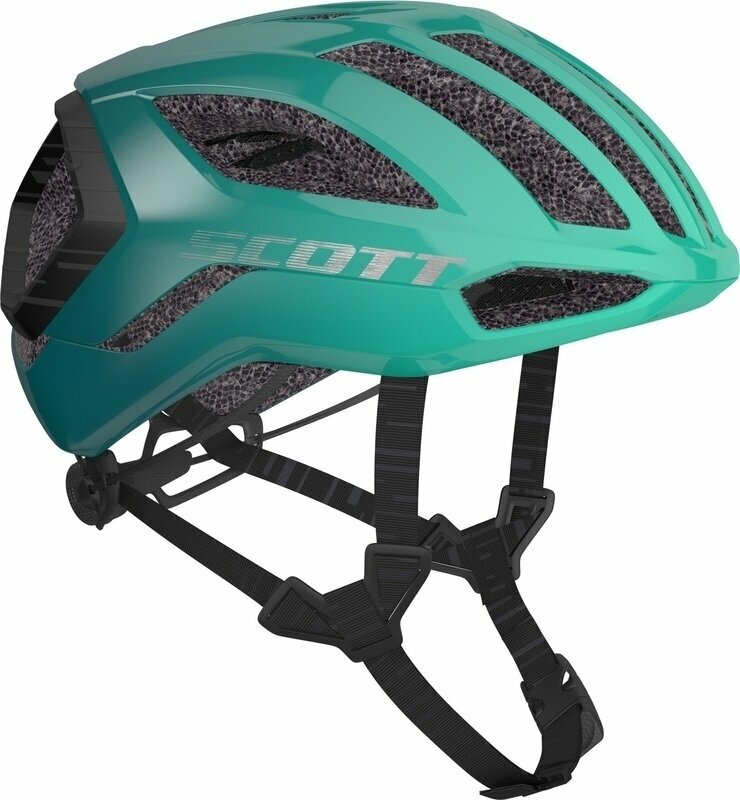 Каска за велосипед Scott Centric+ Supersonic Edition Black/Electric Green L (59-61 cm) Каска за велосипед