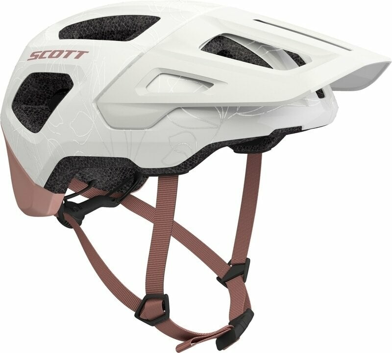 Dětská cyklistická helma Scott Argo Plus Junior White/Light Pink XS/S (49-51 cm) Dětská cyklistická helma