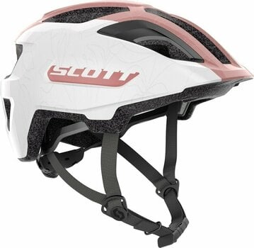 Kid Bike Helmet Scott Spunto Junior Pearl White/Light Pink 50-56 Kid Bike Helmet - 1