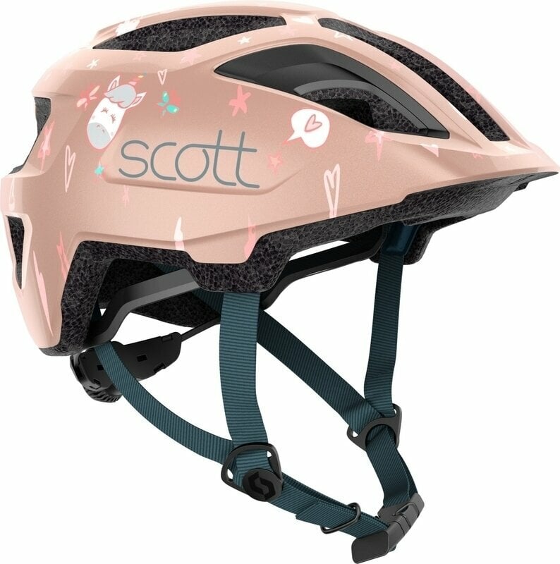 Casco da ciclismo per bambini Scott Spunto Kid Crystal Pink Casco da ciclismo per bambini