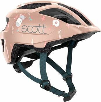 Dziecięcy kask rowerowy Scott Spunto Kid Crystal Pink Dziecięcy kask rowerowy - 1