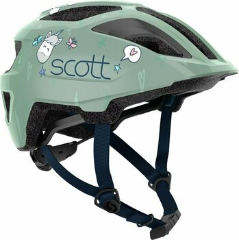 Kid Bike Helmet Scott Spunto Kid Soft Green Kid Bike Helmet - 1