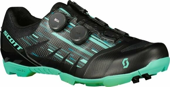 Men's Cycling Shoes Scott MTB RC SL Superior Edition Black/Electric Green 40 Men's Cycling Shoes - 1
