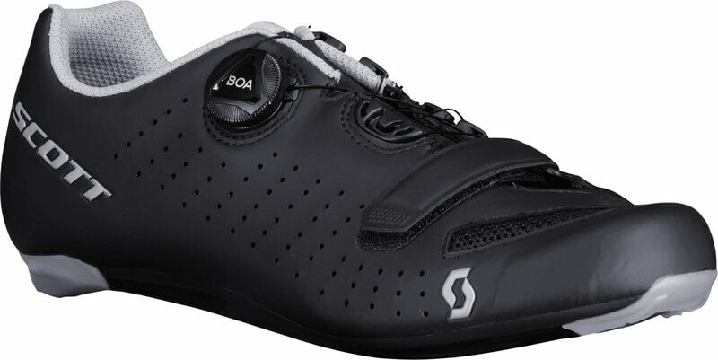 Pánska cyklistická obuv Scott Road Comp BOA Black/Silver 40 Pánska cyklistická obuv