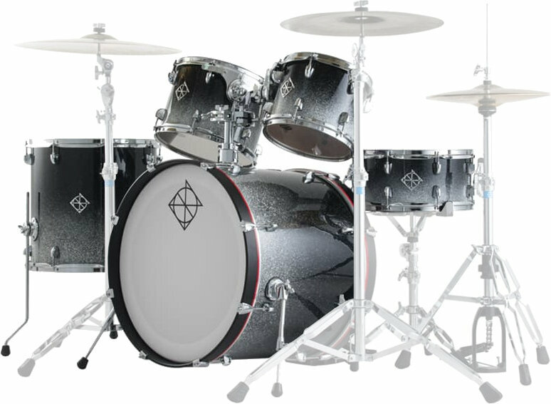 Akustik-Drumset Dixon PODFM522HS Fuse Maple Shellset Hyperspace