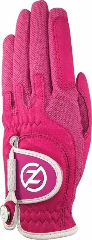 Rękawice Zero Friction Cabretta Elite Ladies Golf Glove Left Hand Pink One Size