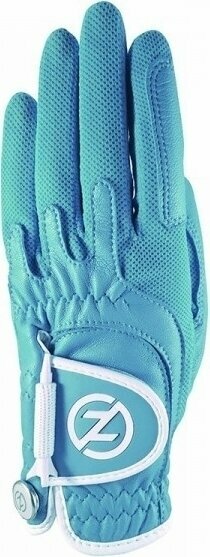 Rukavice Zero Friction Cabretta Elite Ladies Golf Glove Left Hand Turquoise One Size