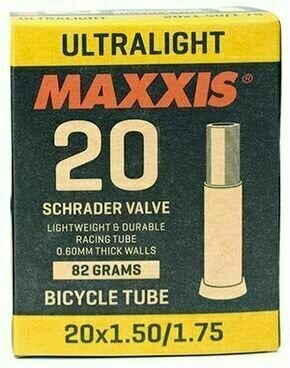 Schläuche MAXXIS Ultralight 1,5 - 1,75'' 84.0 Black Autoventil Bike Tube