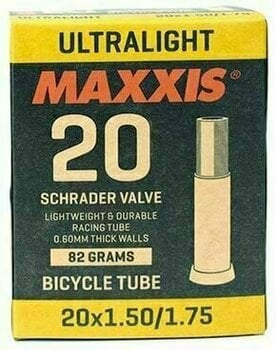 Bike inner tube MAXXIS Ultralight 1,5 - 1,75'' Black Schrader Bike Tube - 1