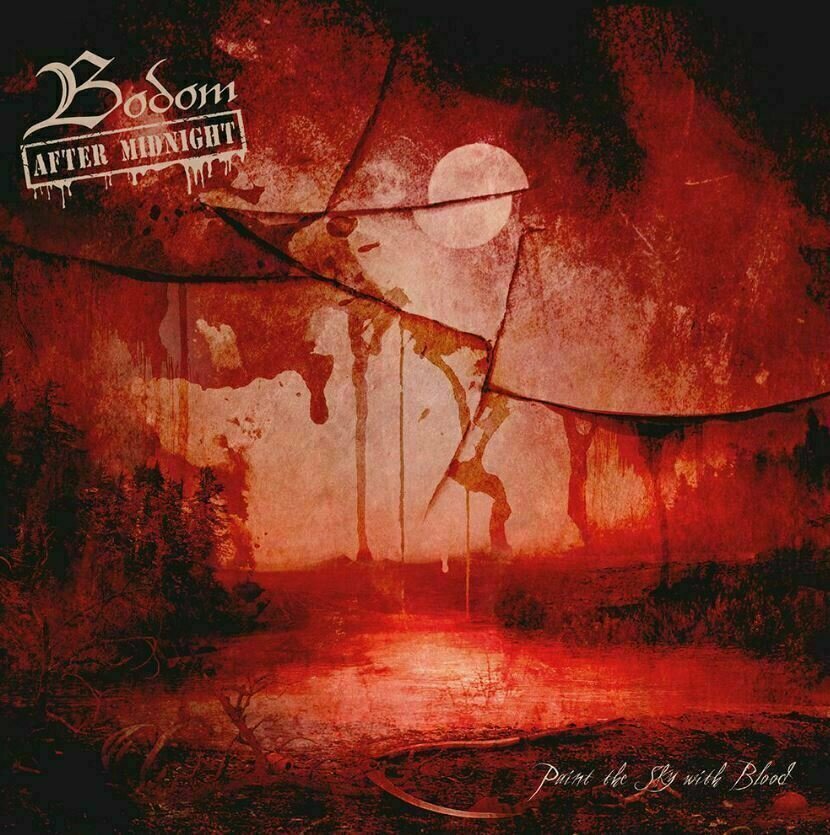 Vinylskiva Bodom After Midnight - Paint The Sky With Blood (Creamy White Vinyl) (10" Vinyl)