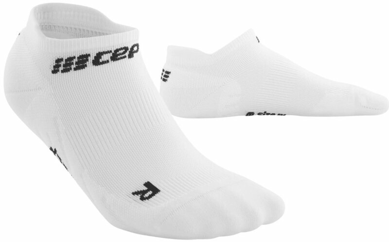 Κάλτσες Τρεξίματος CEP WP260R No Show Socks 4.0 Λευκό II Κάλτσες Τρεξίματος