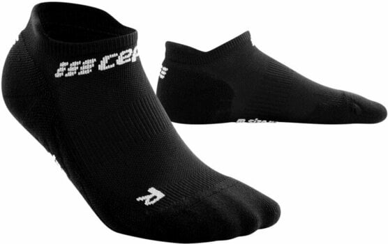 Calcetines para correr CEP WP265R No Show Socks 4.0 Black II Calcetines para correr - 1