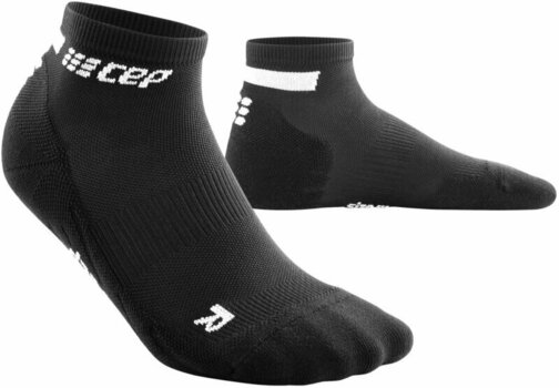 Calcetines para correr CEP WP2A5R Low Cut Socks 4.0 Black II Calcetines para correr - 1