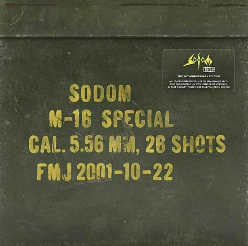 Vinyylilevy Sodom - M-16 (20th Anniversary Edition) (4 LP Box Set)