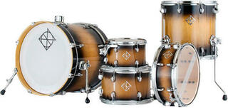 Zestaw perkusji akustycznej Dixon PODFM522BKB Fuse Maple Shellset Black Burst Zestaw perkusji akustycznej