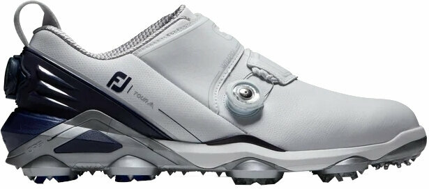 Голф обувки > Мъжки голф обувки Footjoy Tour Alpha Dual BOA White/Navy/Grey 42,5