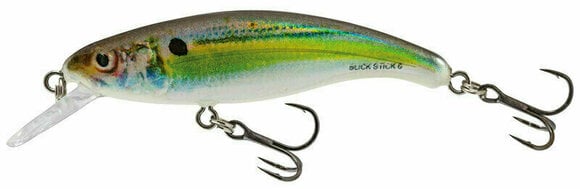Isca nadadeira Salmo Slick Stick Floating Real Holographic Shad 6 cm 3 g - 1