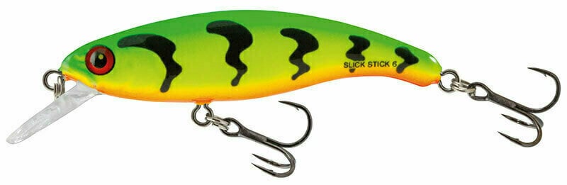 Wobbler Salmo Slick Stick Floating Green Tiger 6 cm 3 g