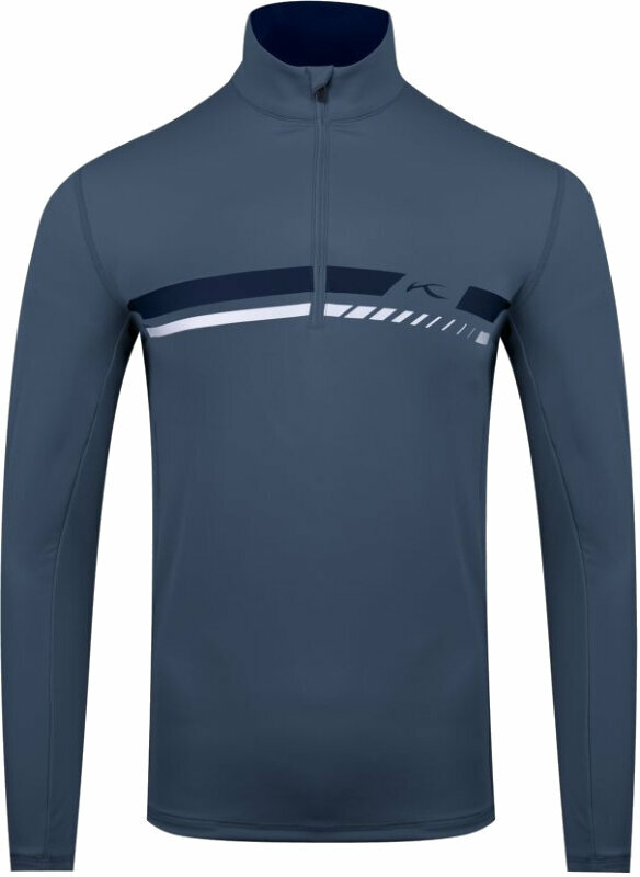 Bluza z kapturem/Sweter Kjus Mens K Midlayer Half-Zip Steel Blue 56