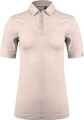 Polo košile Kjus Womens Ally Cooling SS Blush Pink Melange