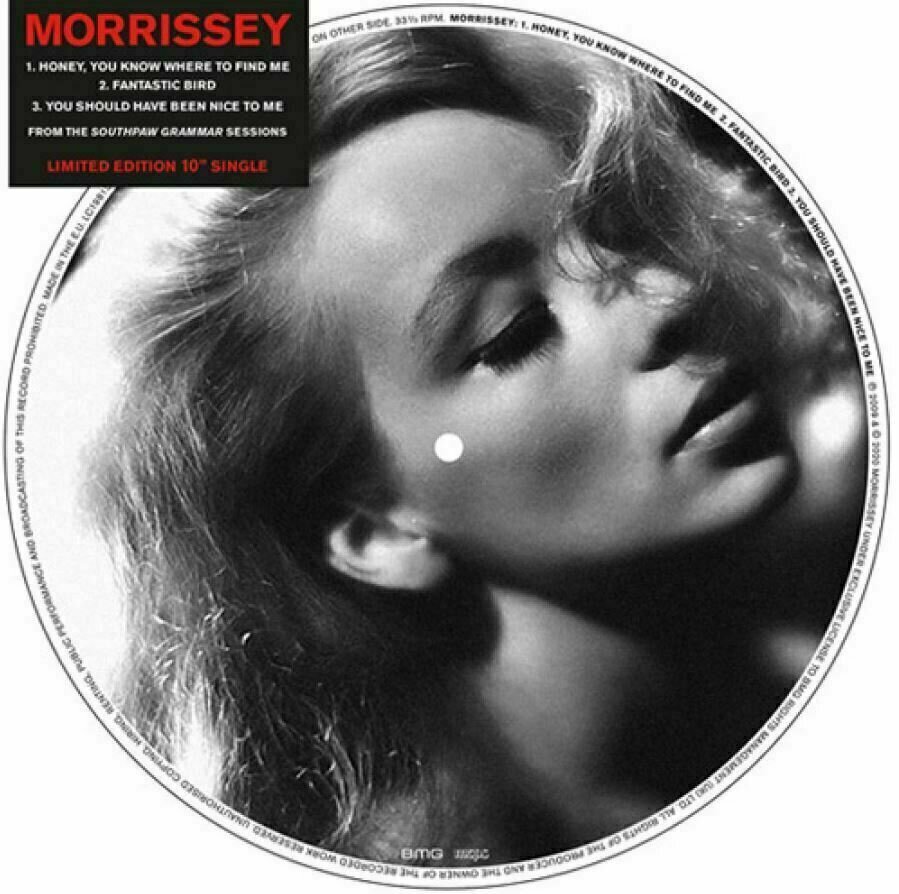 Vinyl Record Morrissey - Honey, You Know Where To Find Me (Remastered) (10" Vinyl)