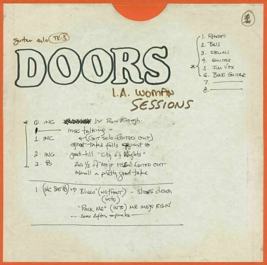 Vinyl Record The Doors - L.A. Woman Sessions (RSD 2022) (180g) (4 LP)