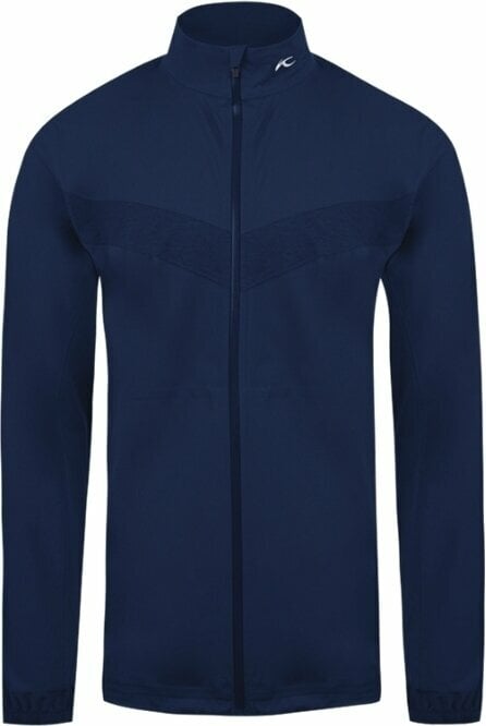 Jachetă impermeabilă Kjus Mens Dexter II 2.5L Jacket Atlanta Blue Melange/Atlanta Blue 52
