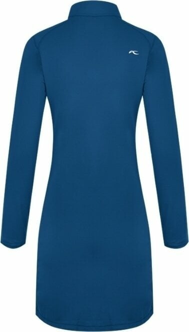Kleid / Rock Kjus Womens Scotscraig Dress Long Sleeve Atlanta Blue 34