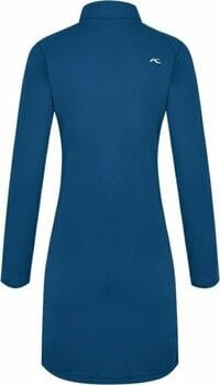Nederdel / kjole Kjus Womens Scotscraig Dress Long Sleeve Atlanta Blue 34 - 1