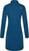 Sukně / Šaty Kjus Womens Scotscraig Dress Long Sleeve Atlanta Blue 34