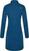 Kleid / Rock Kjus Womens Scotscraig Dress Long Sleeve Atlanta Blue 40