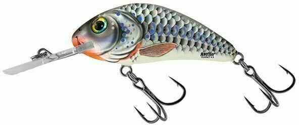 Fishing Wobbler Salmo Rattlin' Hornet Floating Silver Holographic Shad 6,5 cm 20 g