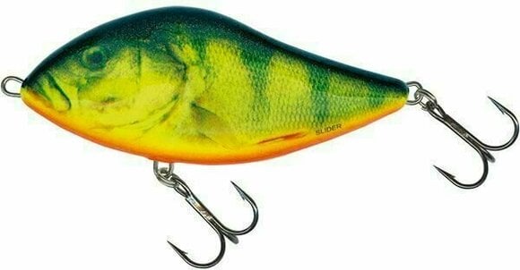 Isca nadadeira Salmo Slider Floating Real Hot Perch 10 cm 36 g - 1