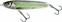 Isca nadadeira Salmo Sweeper Sinking Silver Chartreuse Shad 10 cm 19 g