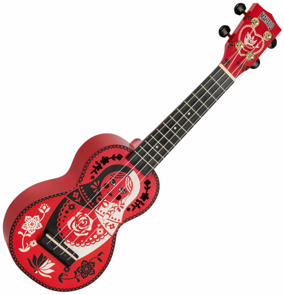 Szoprán ukulele Mahalo MA1RD Art Series Szoprán ukulele Russian Doll
