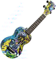 Soprano Ukulele Mahalo MA1GR Art II Series Graffiti Soprano Ukulele