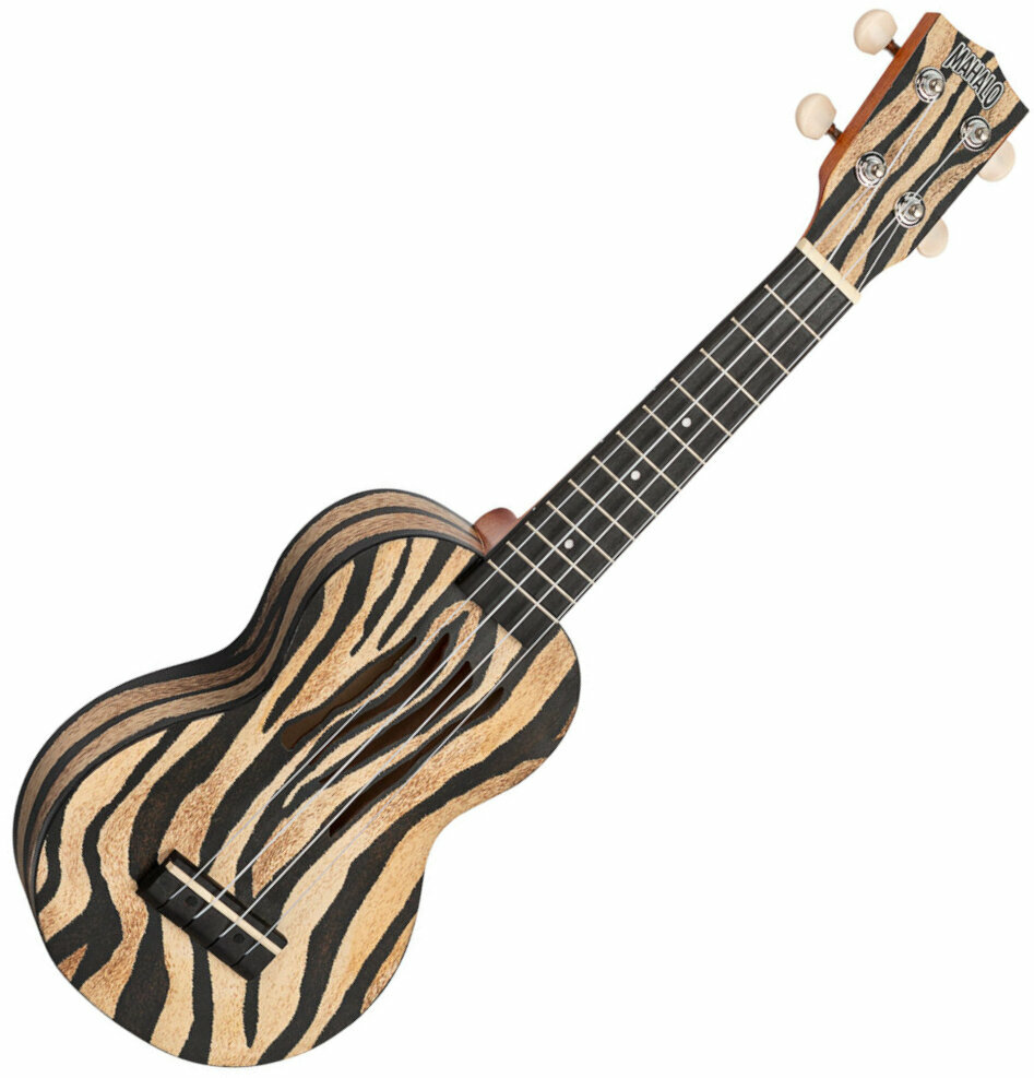 Szoprán ukulele Mahalo MA1ZE Art II Series Szoprán ukulele Zebra