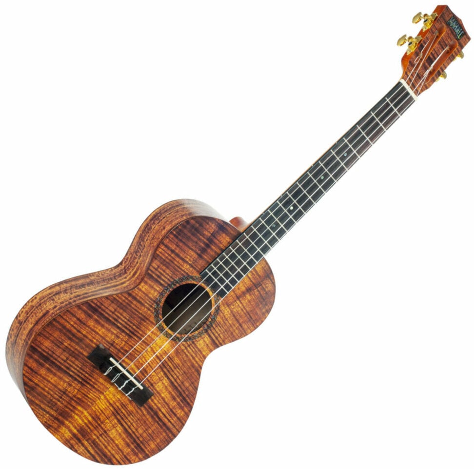 Barytonové ukulele Mahalo MA4KA Artist Elite Series Barytonové ukulele Photo Flame Koa