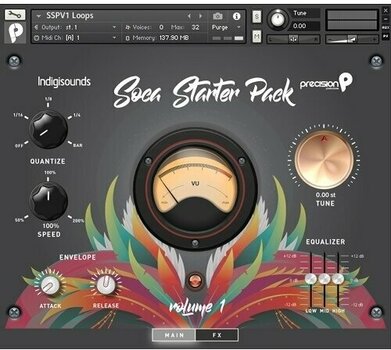 Zvuková knihovna pro sampler IndigiSounds Soca Starter Pack Vol 1 (Digitální produkt) - 1