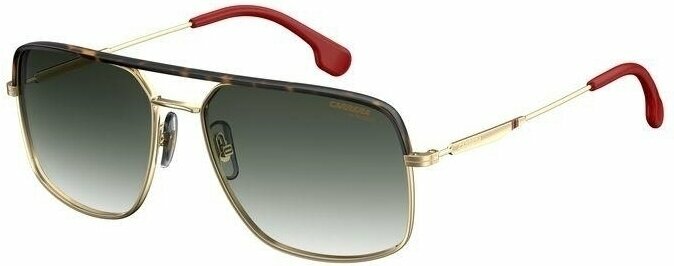 Életmód szemüveg Carrera 152/S RHL 9K Black/Gold/Green Shaded M Életmód szemüveg