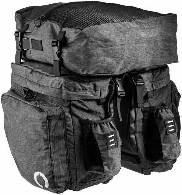 Biciklistička torba Longus Granite Carrier Bag Grey 35 L