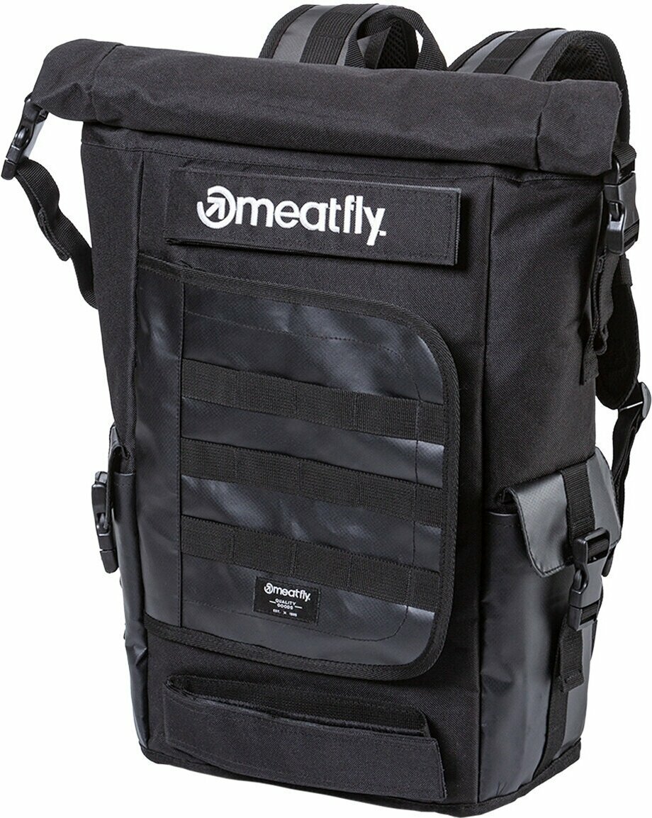 Lifestyle sac à dos / Sac Meatfly Periscope Backpack Black 30 L Sac à dos