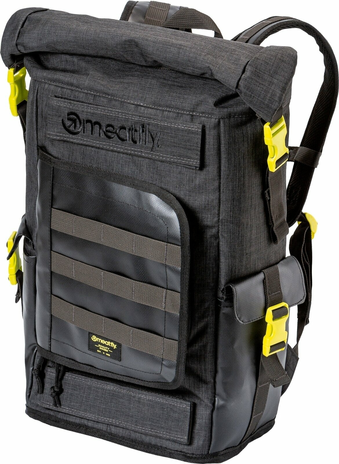 Lifestyle ruksak / Taška Meatfly Periscope Backpack Charcoal Heather 30 L Batoh
