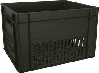 Portabicicletas Fastrider Bicycle Crate Large La canasta de bicicleta Black Portabicicletas